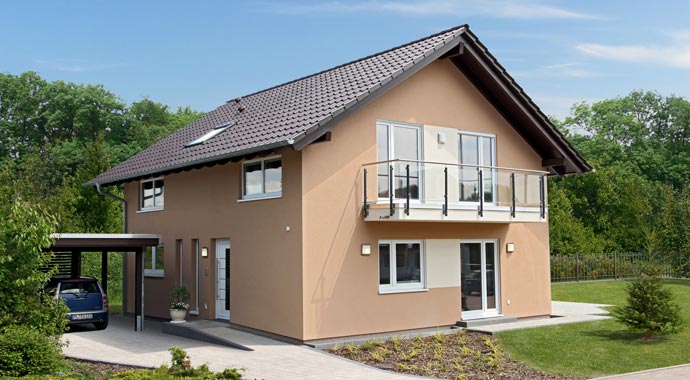 FingerHaus Musterhaus Medley Außenansicht