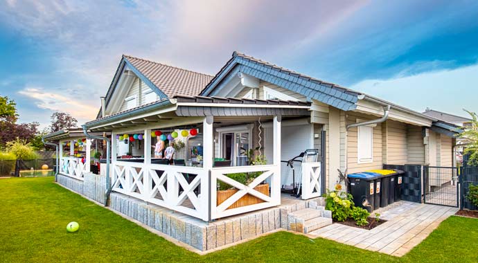 Außenansicht Generationenhaus Janke von Nordic-Haus