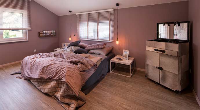Schlafzimmer Sento 500 - Musterhaus Frankenberg von FingerHaus
