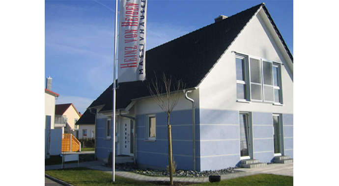 Heinz von Heiden Musterhaus Augsburg Außenansicht