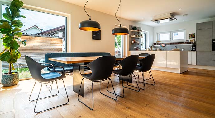 Wohn-, Ess-, Kochbereich | Foto: KAMPA