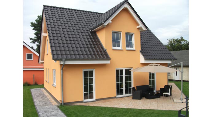 Town & Country Haus Musterhaus Flair 134 Außenansicht