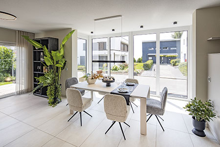 Essbereich Musterhaus Medley 3.0 Mannheim von FingerHaus