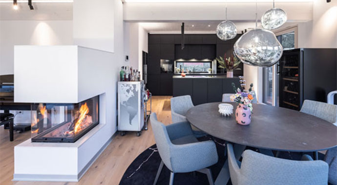 Kamin Griffner Classic mit individuellem Design von Griffnerhaus