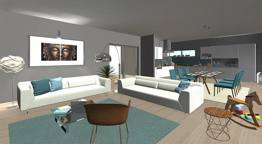 GECCI Classic 120 Wohnbereich