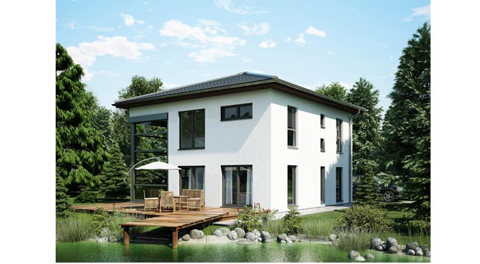 Musterhaus Ingolstadt von Okal Haus Außenansicht