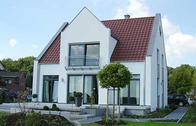 Heinz von Heiden Musterhaus Wegberg Außenansicht