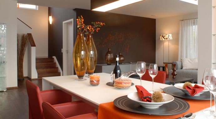 Haas Fertigbau Haas MH Suhr 179 Essbereich