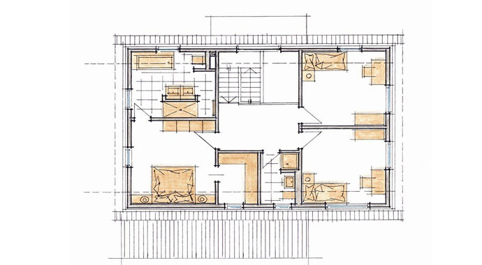 Gussek Haus Einfamilienhaus Mila Grundriss Obergeschoss