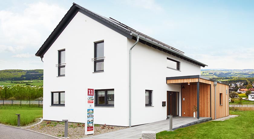 Musterhaus Günzburg Außenansicht