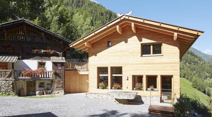 Außenansicht Haus Santer von holzius Außenansicht Haus Santer von holzius