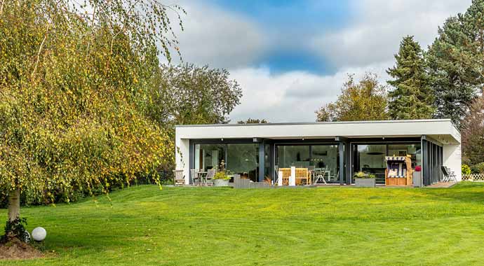 Außenansicht Bungalow FUSION von Meisterstück-HAUS