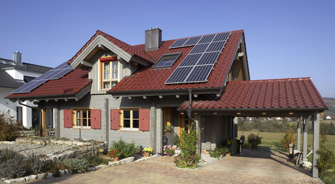 Rems-Murr-Holzhaus Haus Steinheim Außenansicht