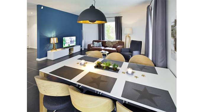 Heinz von Heiden Musterhaus Lohfelden Esszimmer