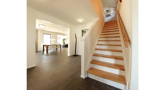 Meisterstück-HAUS KUBUS – Musterhaus Bad Vilbel Treppenhaus