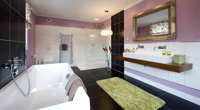 Musterhaus Falkensee von Heinz von Heisen Badezimmer