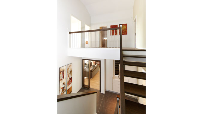 Gussek Haus Einfamilienhaus Mila Treppenhaus