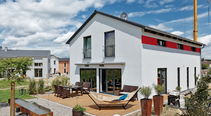 Luxhaus, Satteldach-Landhaus