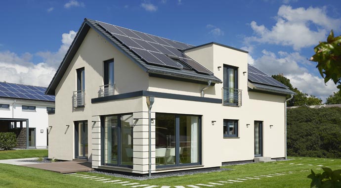 Rensch-Haus Musterhaus Oslo Außenansicht