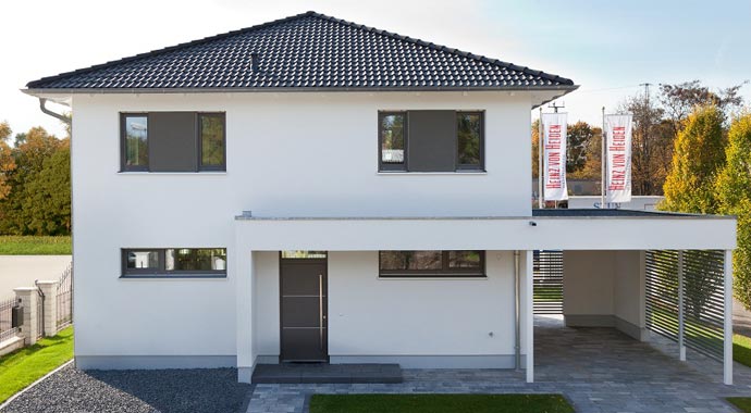 Musterhaus Berlin/Köpenick von Heinz von Heiden Außenansicht