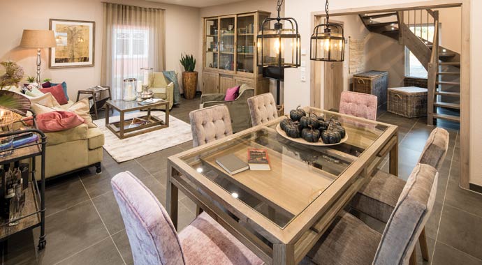 Wohnbereich Uno 2.0 Leipzig von FingerHaus