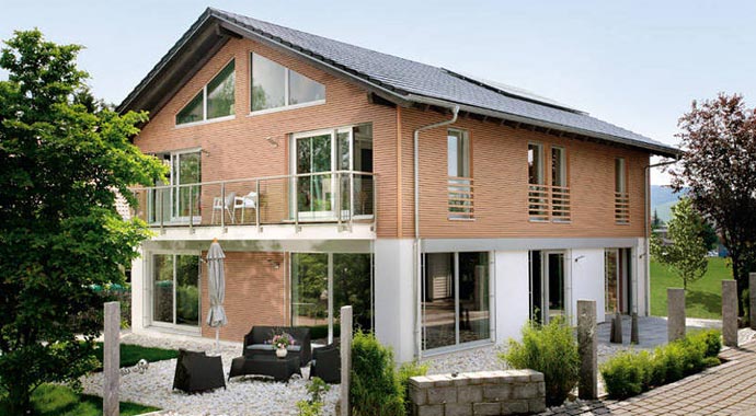 SchwörerHaus Musterhaus Plan E 15-206.1 Außenansicht