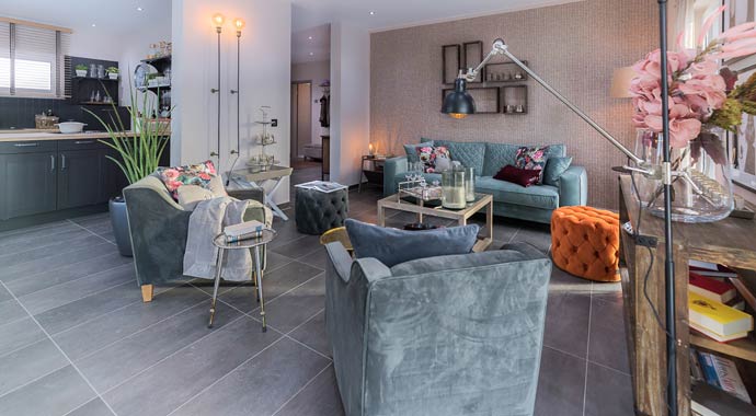 Wohnbereich Medley 3.0 - Musterhaus München von FingerHaus