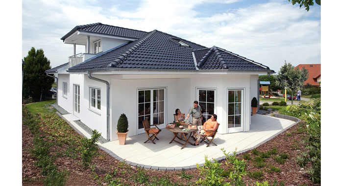 Rensch-Haus Musterhaus Riviera Außenansicht