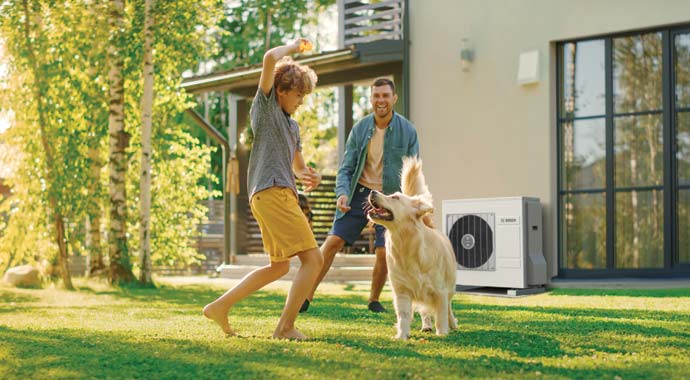 Luft-Wasser-Wärmepumpe Compress 3400i AWS von Bosch Luft-Wasser-Wärmepumpe Compress 3400i AWS von Bosch