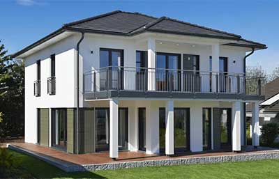 Rensch-Haus Musterhaus Montana Außenansicht