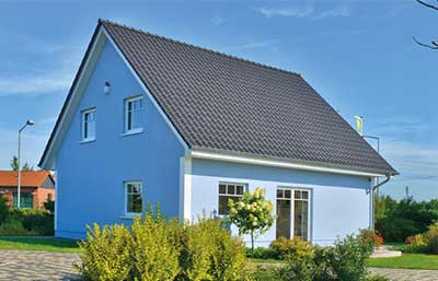 Helma Musterhaus Mailand Außenansicht