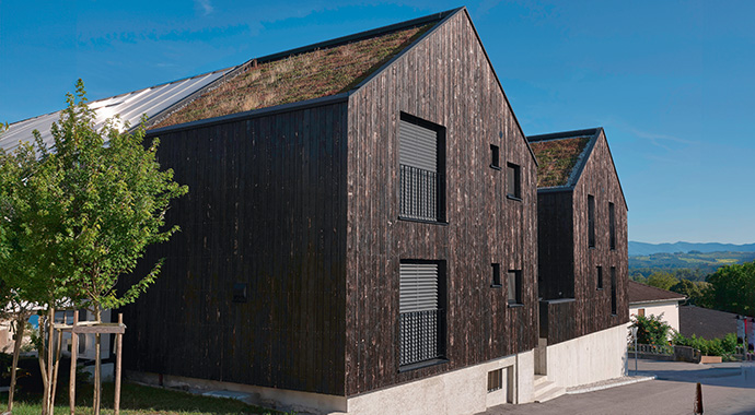 Außenansicht Haus Halbmayr von holzius