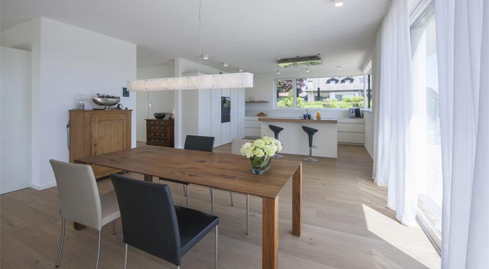 KitzlingerHaus Haus auf der Schillerhöhe Essbereich