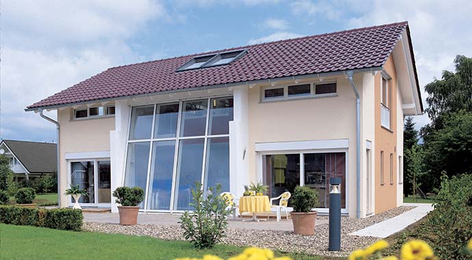 WeberHaus Ausstellungshaus Mülheim-Kärlich Außenansicht