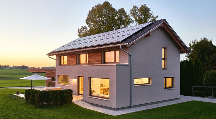 Außenansicht sunshine 310 von WeberHaus