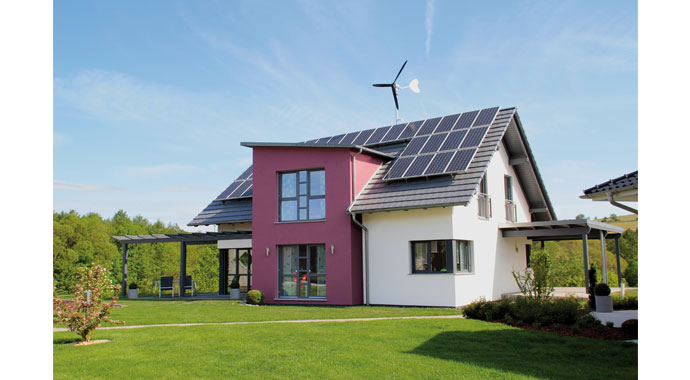 Rensch-Haus Musterhaus Korfu Außenansicht