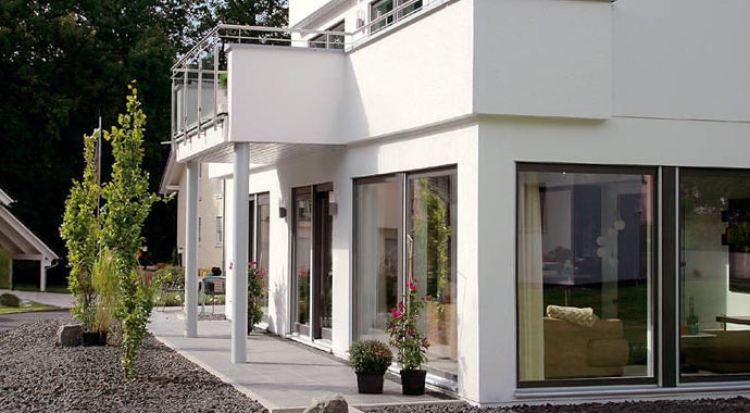 SchwörerHaus Musterhaus Plan E 15-175.1 Außenansicht