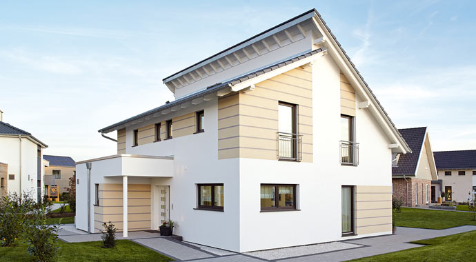Rensch-Haus Musterhaus Avenio Außenansicht