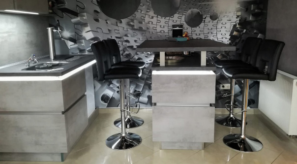 Musterhaus Altena Sitzbereich Küche