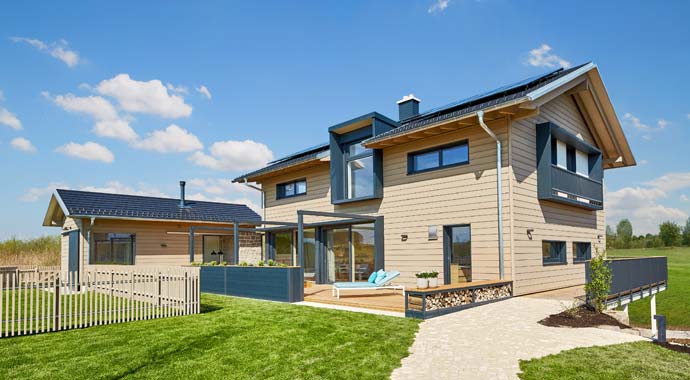 Außenansicht Heimat 4.0 von Bau-Fritz