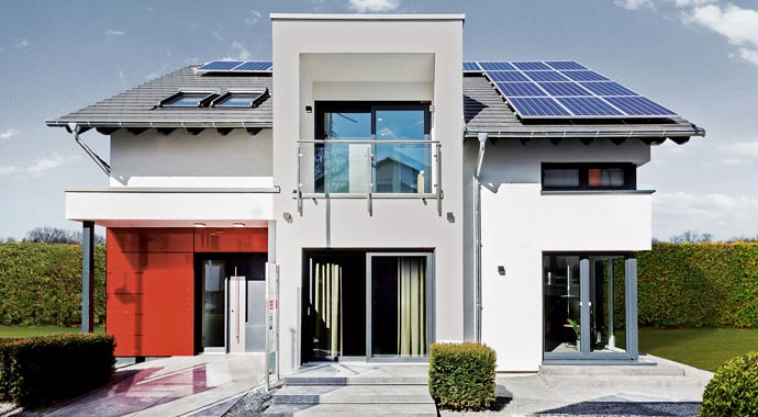 Holz-Fertighaus von OKAL