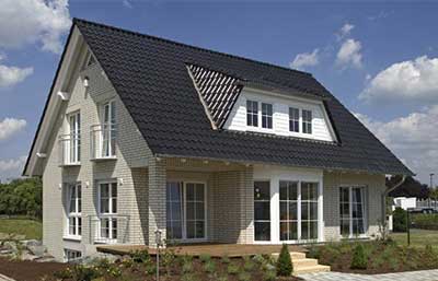 Helma Musterhaus bei Koblenz Außenansicht