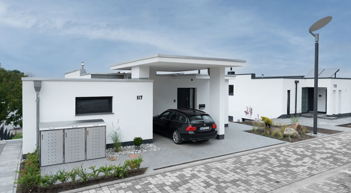 Außenansicht Cubiculum von Arge-Haus