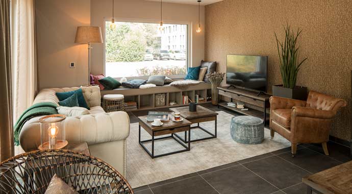 Wohnbereich Sento 500 - Musterhaus Frankenberg von FingerHaus