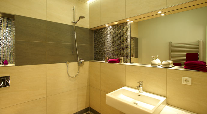 FischerHaus Energie-Plus-Haus Generation X Badezimmer