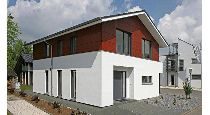 Bittermann & Weiss Musterhaus Mannheim Außenansicht