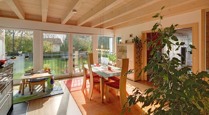 Sonnleitner Haus Gruber Essbereich