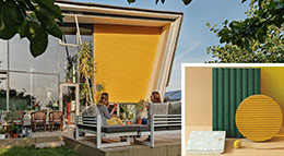 Fassadenprofile aus Holzverbundwerkstoff von NATURinFORM