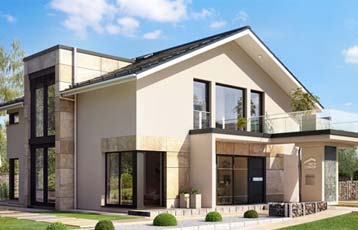 Bien-Zenker Musterhaus Evolution Poing Außenansicht