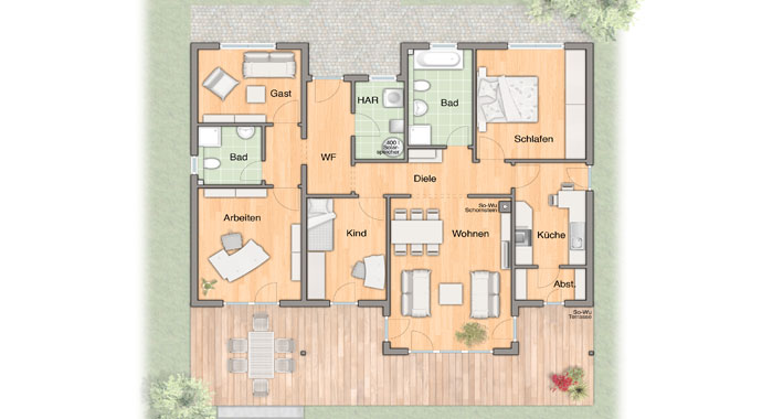 Town&Country Bungalow 128